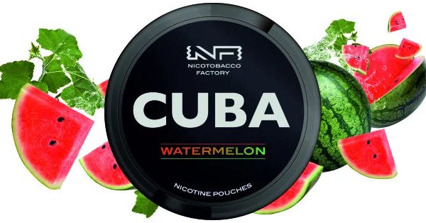 CUBA – NICOTINE POUCHES – Watermelon – 2 CUBA – NICOTINE POUCHES – Watermelon – 2