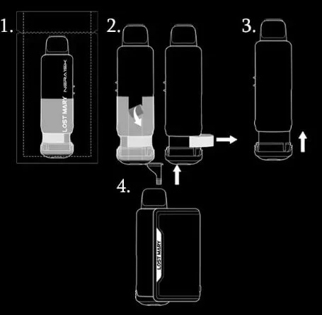 Lost Mary NERA30K Pre-filled Pod Kit - Blue Edition