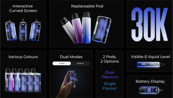 Lost Mary NERA30K Pre-filled Pod Kit - Blue Edition