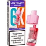 Lost Mary BM6000 Pre-filled Pod - Raspberry Peach