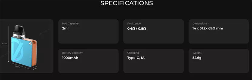 VAPORESSO XROS 3 NANO KIT