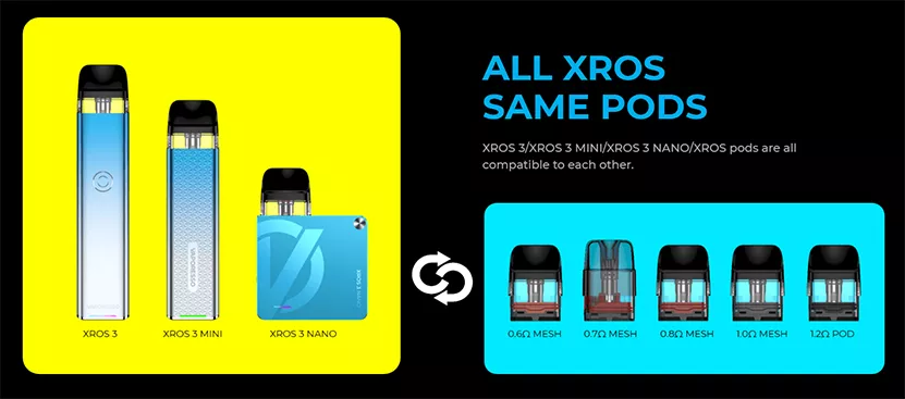 VAPORESSO XROS 3 NANO KIT