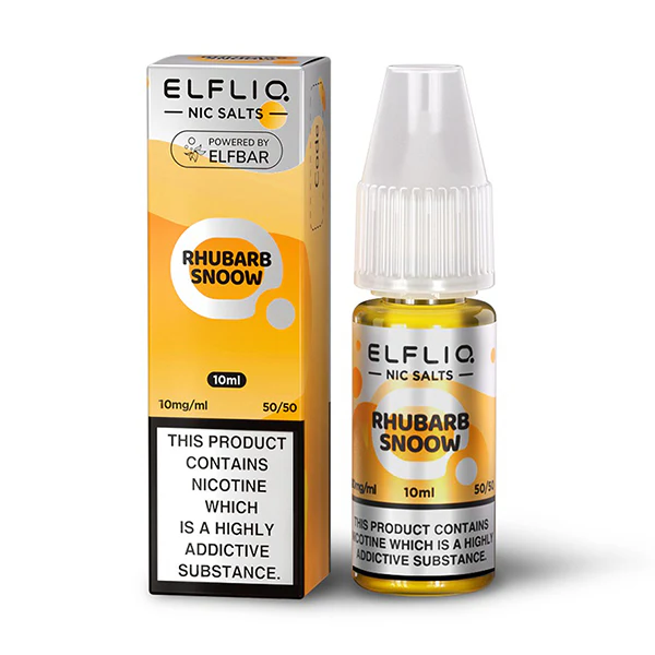 Elfliq - Rhubarb Snoow  ElfBar Nic Salt Liquid