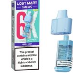 Lost Mary BM6000 Pre-filled Pod - Fresh Mint Lost Mary BM6000 Pre-filled Pod - Fresh Mint