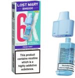 Lost Mary BM6000 Pre-filled Pod - Fresh Mint Lost Mary BM6000 Pre-filled Pod - Fresh Mint