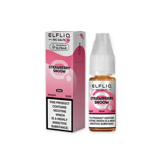 Elfliq - Strawberry Snoow ElfBar Nic Salt Liquid