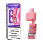 Lost Mary BM6000 Prefilled Pod - Cherry Berry Lost Mary BM6000 Prefilled Pod - Cherry Berry