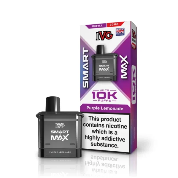 IVG SMART MAX PURPLE LEMONADE REFILL