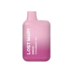 Lost Mary BM600 - Strawberry Ice Pre-filled Pod Kit 20MG - Image 3 Lost Mary BM600 - Strawberry Ice Pre-filled Pod Kit 20MG - Image 3